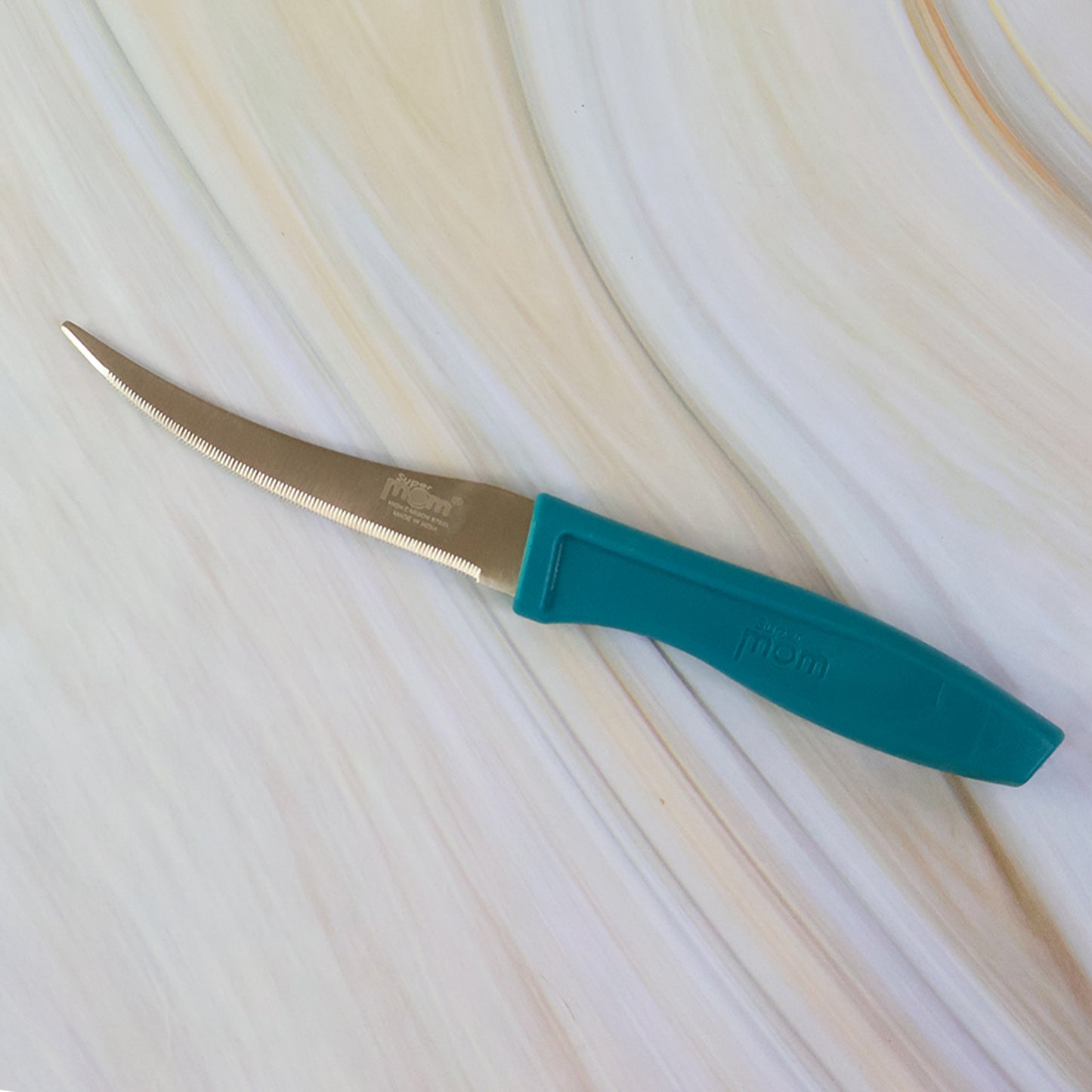 Premium Stainless Steel Tomato Knife (1 Pc) - Serrated Curved Blade - Happy Price - Image 6