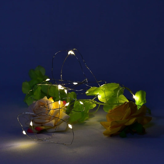 20 LED Copper Wire Cork Lights for Bottles, Battery Operated Fairy String Lights