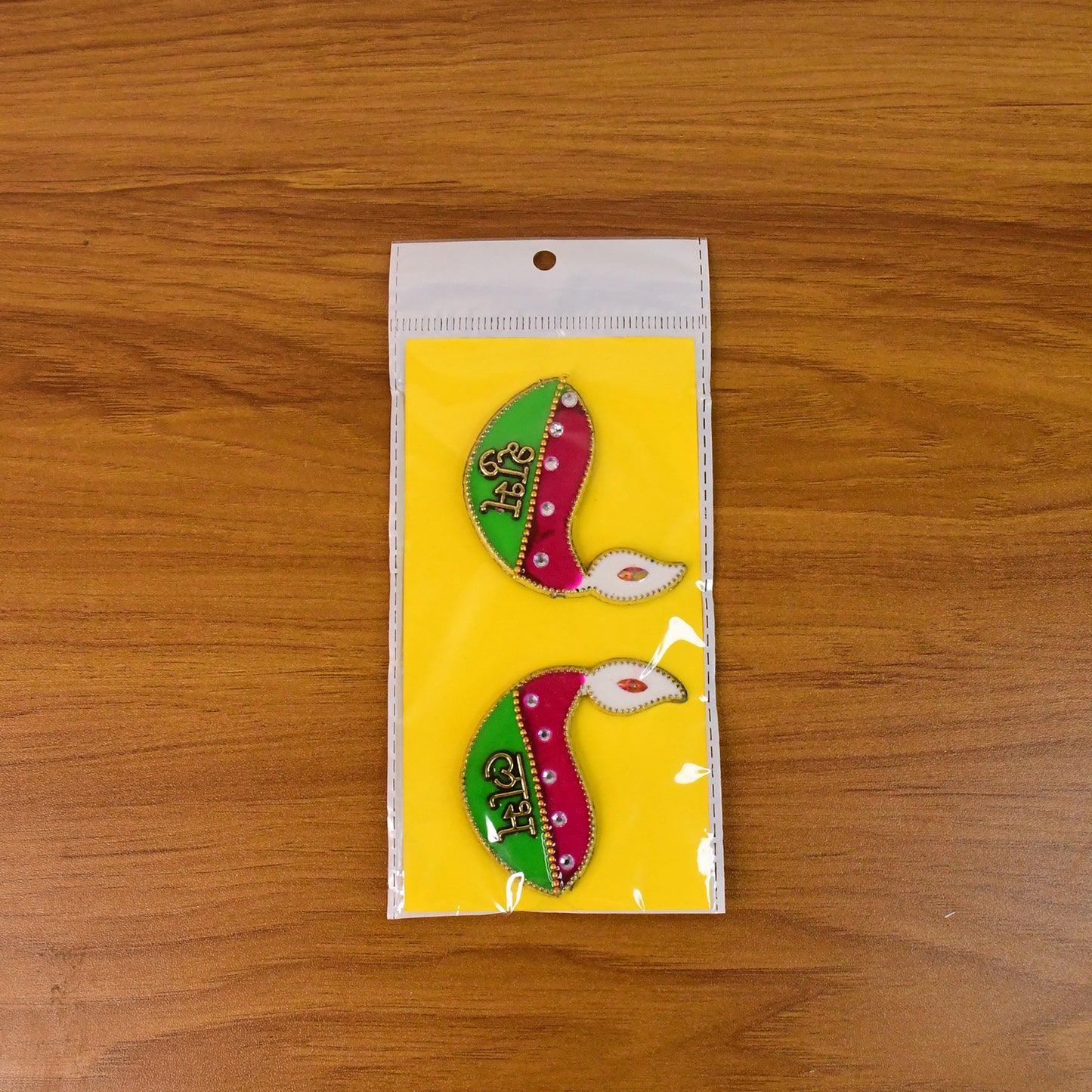 Shubh Labh Diya Wall Hangings - Auspicious Decorative Pair for Home & Festivals - Happy Price - Image 7