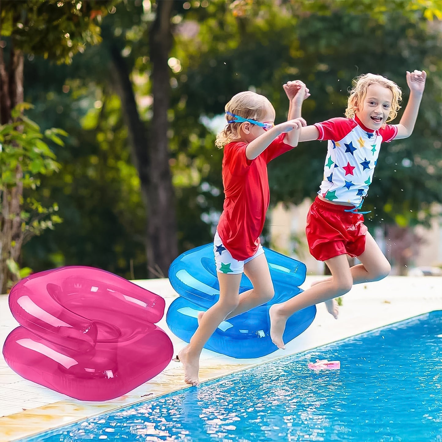 Inflatable Sofa Chair For Boys And Girls Suitable For Camping (28 Inch Approx  1 Set) - Happy Price - Image 4