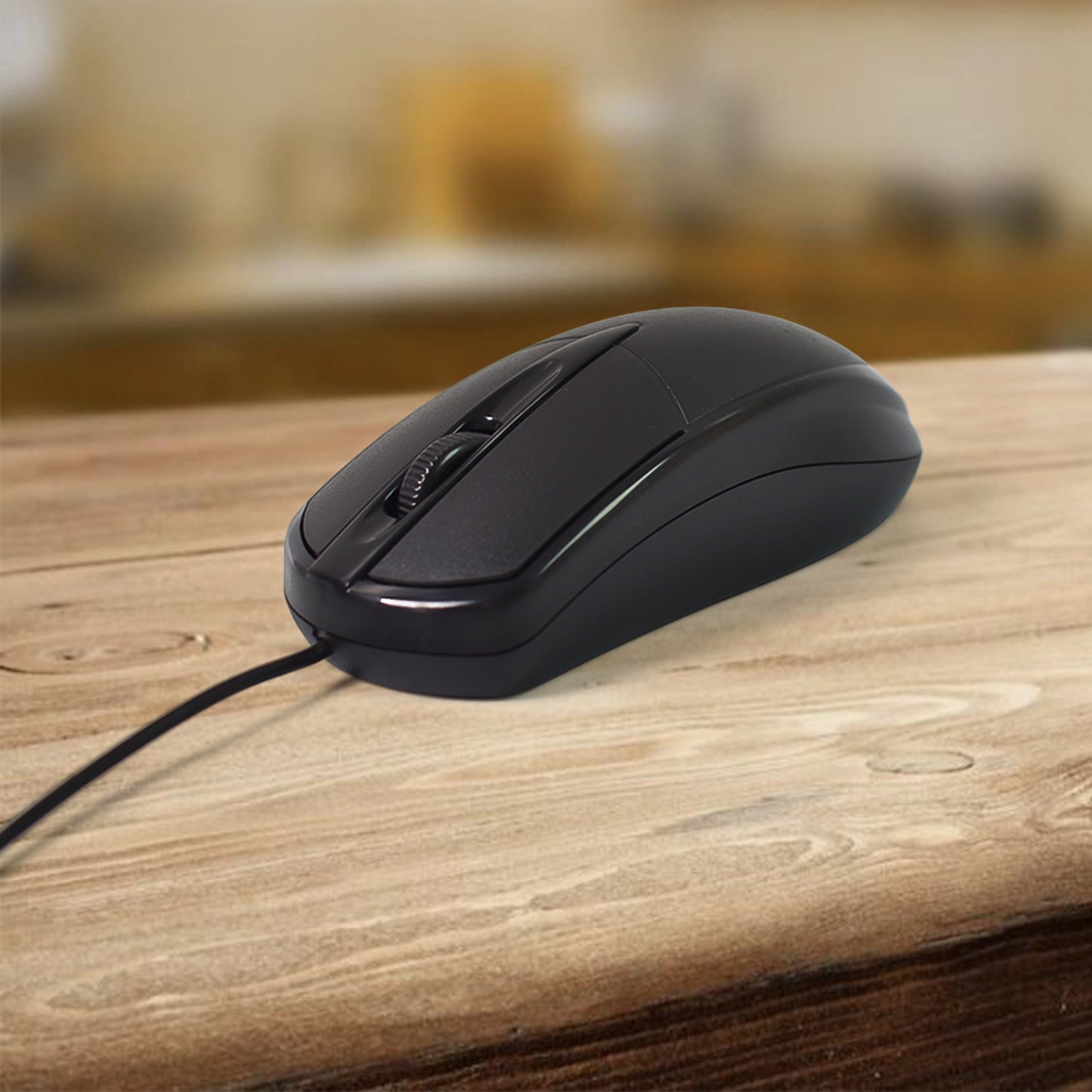 Wired Usb Keyboard 107 Keys  Mouse Set (2 Pc Set) - Happy Price - Image 3