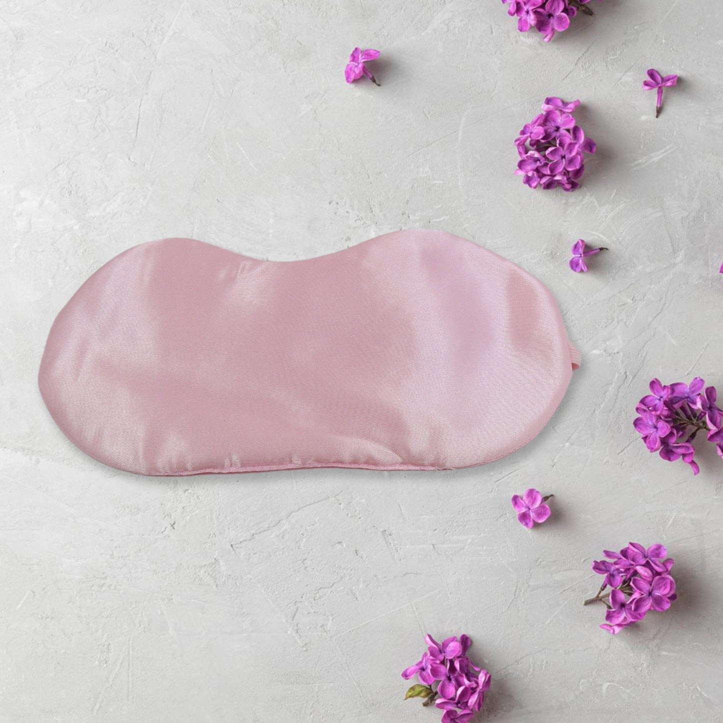 New Men Women Blindfold Soft Satin Sleep Mask Eye Mask Blind Fold Block Out Light For Travel Shift Work  Meditation (1pc) - Happy Price - Image 4