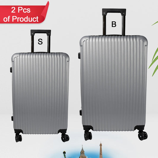 Trolley Bag Big And Small Suitcase Bag For Men  Women Use Bag ( Set Of 2 ) - Happy Price - Image 1