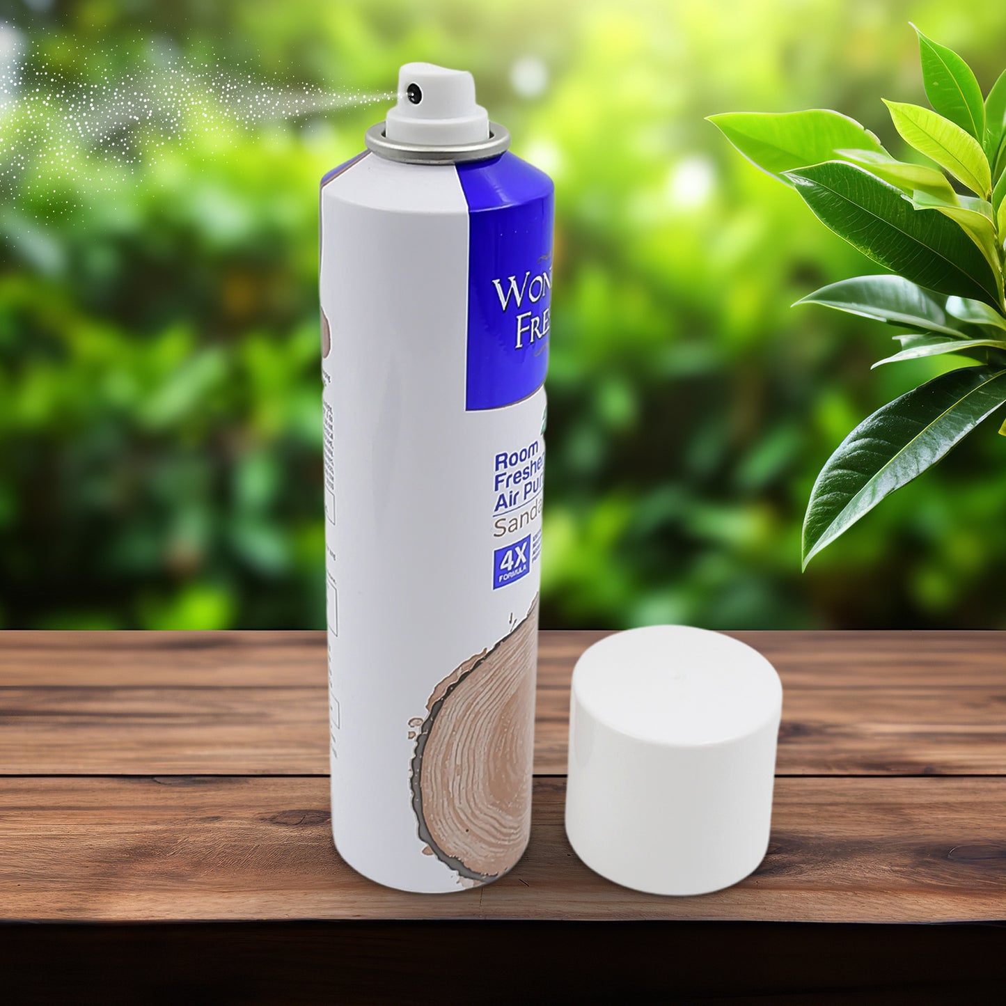 Fresh Air Freshener Spray Sandalwood Fragrance  Long Lasting Fragrance For Home  Office (Mix Fragrance   125 Gm) - Happy Price - Image 6