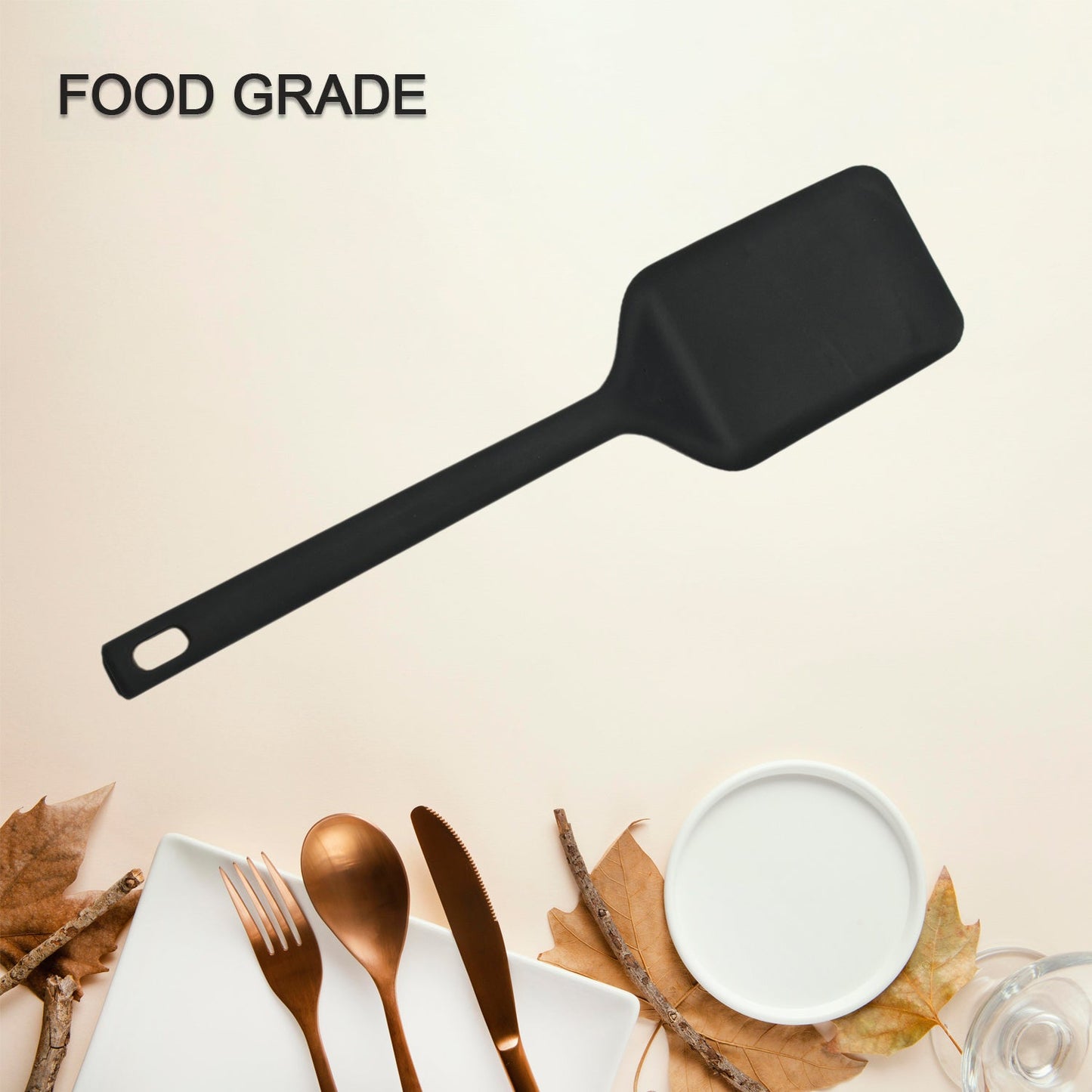 Cutlery Kitchen Set Dessert Serving Spatulas-premium Nylon Turner And Flipper - Happy Price - Image 3