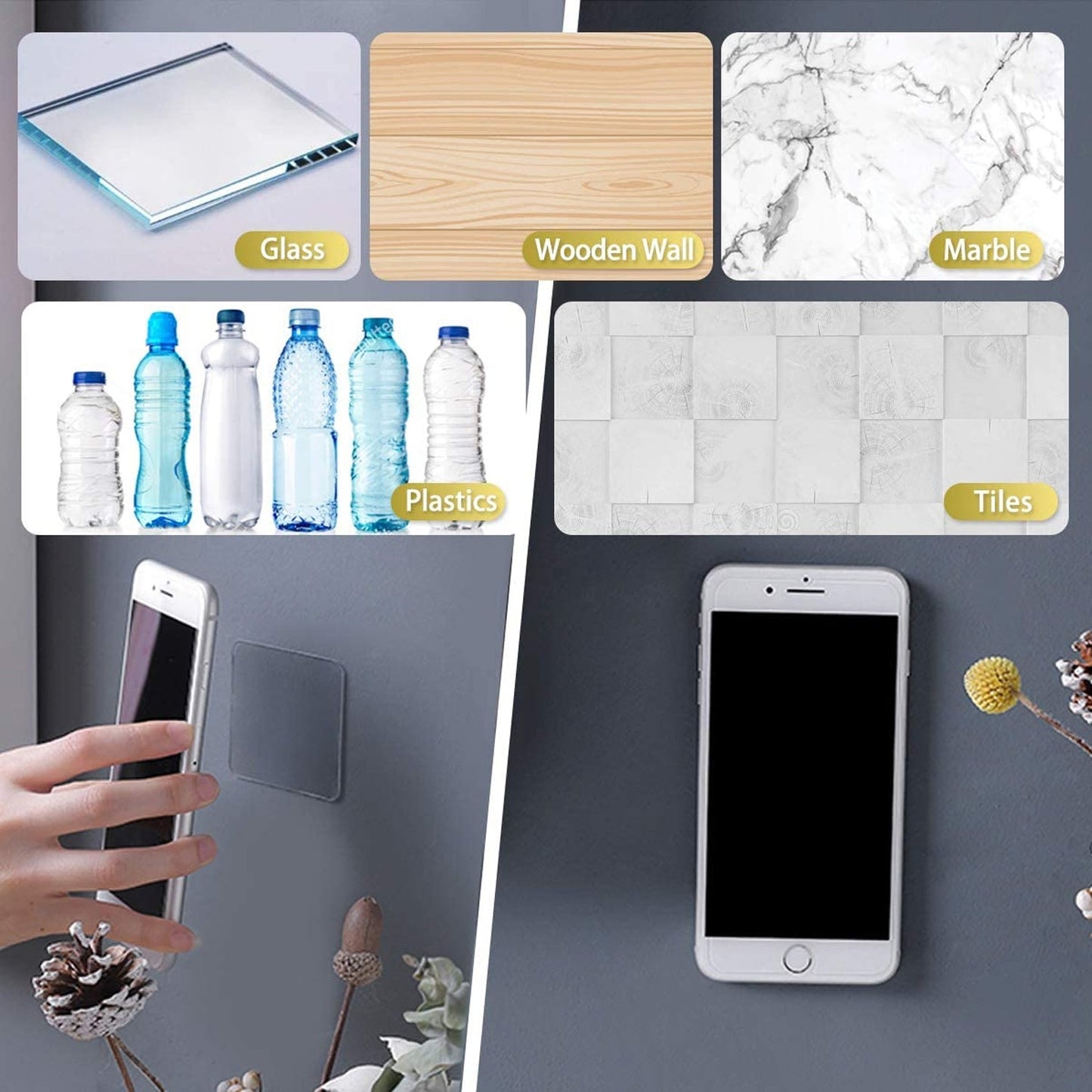 New Double Side Tape Sticker Strong Waterproof Wall Indoor Nano Adhesive No Trace Gel Clear Industrial Multipurpose Removable Use For Bedroom Home Kitchen Hotel (0.8mmx1pc) - Happy Price - Image 6
